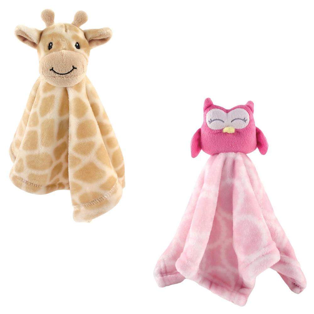 imageSecurity Blanket 2PackPink OwlGiraffe