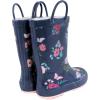imageHudson Baby Unisex Baby and Toddler Rain BootsBlue Butterfly Floral