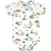 imageHudson Baby babyboys Cotton Bodysuits 3packDinosaur Adventures
