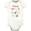 imageHudson Baby babyboys Cotton Bodysuits 3packDinosaur Adventures