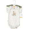imageHudson Baby babyboys Cotton Bodysuits 3packForest Deer