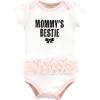 imageHudson Baby babyboys Cotton Bodysuits 3packMommys Bestie Leopard Tutu