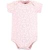 imageHudson Baby babygirls Cotton Bodysuits 5packGirl Daddy Pink Navy