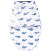 imageHudson Baby Unisex Baby Plush Swaddle Wrap Navy Star 03 MonthsWhale
