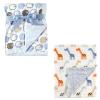 imagePlush Blanket with PlushMink Back 2PackBoy SheepGiraffe