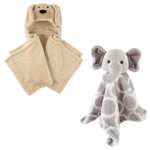 imageHooded Blanket ampamp Security BlanketDogGray Elephant