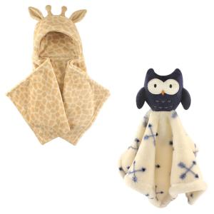 imageHooded Blanket ampamp Security BlanketGiraffeBoy Owl