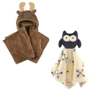 imageHooded Blanket ampamp Security BlanketMooseBoy Owl