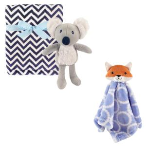 imageHudson Baby Plush Blanket Security Blanket ampamp ToyBoy KoalaBoy Fox