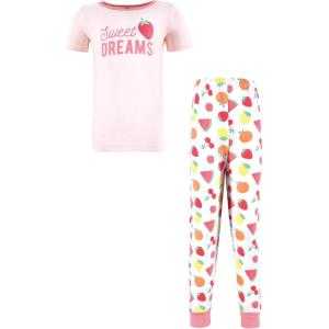 imageHudson Baby Unisex Baby and Toddler Cotton Pajama SetFruit Salad Dreams