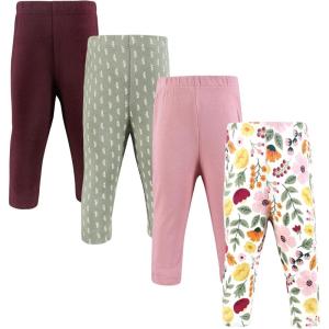 imageHudson Baby Unisex Baby and Toddler Cotton Pants and LeggingsFall Botanical