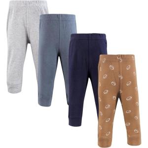 imageHudson Baby Unisex Baby and Toddler Cotton Pants and LeggingsFootball Fan