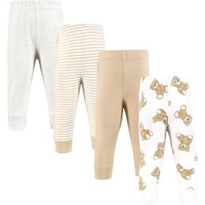 imageHudson Baby Unisex Baby and Toddler Cotton Pants and LeggingsTeddy Bears