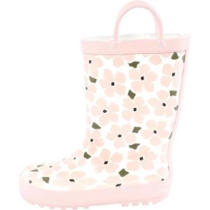imageHudson Baby Unisex Baby and Toddler Rain BootsPink Sage Floral