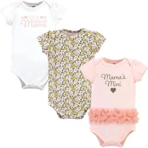 imageHudson Baby babyboys Cotton Bodysuits 3packMamas Mini Tutu