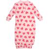imageHudson Baby Unisex Baby Fleece GownsBlue Butterfly Floral