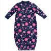 imageHudson Baby Unisex Baby Fleece GownsBotanical