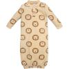imageHudson Baby Unisex Baby Fleece GownsBrave Lion
