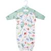 imageHudson Baby Unisex Baby Fleece GownsCheerful Dino Friends
