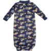 imageHudson Baby Unisex Baby Fleece GownsConstruction Trucks