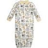 imageHudson Baby Unisex Baby Fleece GownsKangaroo Neutral