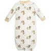imageHudson Baby Unisex Baby Fleece GownsKangaroo Neutral