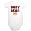 imageHudson Baby Unisex Baby Cotton Bodysuit Pant and Shoe SetBuffalo Plaid Teddy Bear