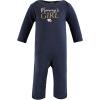 imageHudson Baby Unisex Baby Cotton Coveralls GirlMommy Pink Navy 1824 Months