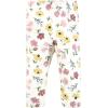 imageHudson Baby babygirls Cotton Bodysuit Pant and Shoe SetSoft Painted Floral