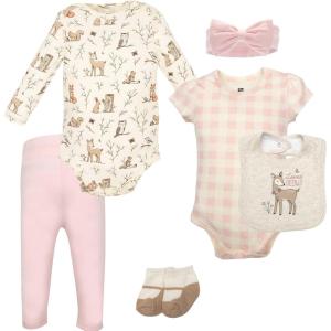 imageHudson Baby Unisex Baby Cotton Layette SetEnchanted Forest
