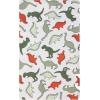 imageHudson Baby Cotton Flannel Burp Cloths 12Pack Bundle Multi Color Dino One Size