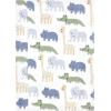 imageHudson Baby Cotton Flannel Burp Cloths 7Pack Wild Leaf Safari One Size