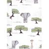 imageHudson Baby Cotton Flannel Burp Cloths 7Pack Wild Safari Adventures One Size