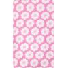 imageHudson Baby Infant Girls Cotton Flannel Burp Cloths 10Pack Pink Daisies One Size