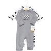 imageHudson Baby Baby Coveralls Gray Black 1218 Months