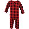 imageHudson Baby Girls Unisex Cotton Coveralls Winter Moose 1218 Months Winter Moose 1218 Months US