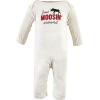 imageHudson Baby Girls Unisex Cotton Coveralls Winter Moose 1218 Months Winter Moose 1218 Months US