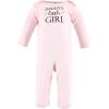 imageHudson Baby Unisex Baby Cotton Coveralls GirlDaddy 69 Months