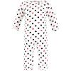 imageHudson Baby Unisex Baby Cotton Coveralls GirlMommy Red Black 03 Months