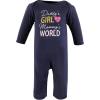 imageHudson Baby Unisex Baby Cotton Coveralls Love At First Sight 69 Months