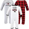imageHudson Baby Girls Unisex Cotton Coveralls Buffalo Plaid Family 1824 Months Buffalo Plaid Family 1824 Months US