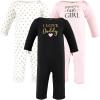 imageHudson Baby Unisex Baby Cotton Coveralls GirlDaddy 1824 Months