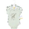imageHudson Baby Infant Boy Cotton Bodysuits 5Pack Jungle Preemie