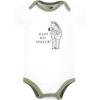 imageHudson Baby Infant Boy Cotton Bodysuits 5Pack Jungle Preemie