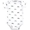 imageHudson Baby Infant Boy Cotton Bodysuits Plaid Bow Tie Preemie