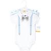 imageHudson Baby Infant Boys Cotton Bodysuits 3Pack Gator Polo Preemie