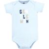 imageHudson Baby Infant Boys Cotton Bodysuits 5Pack Plaid Necktie 36 Months