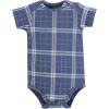 imageHudson Baby Infant Boys Cotton Bodysuits 5Pack Plaid Necktie Preemie