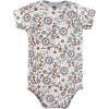 imageHudson Baby Infant Girl Cotton Bodysuits Mamas Bestie Flower Preemie
