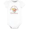 imageHudson Baby Unisex Baby Cotton Bodysuits Peace Love Flowers Preemie